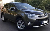 Дефлектор на капот (мухобойки) Toyota RAV4 2013-