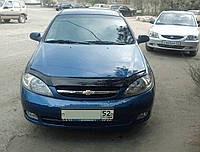 Дефлектор на капот (мухобойки) Chevrolet Lacetti седан 2003-2013 г.