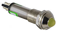 Сигнальная арматура лампа индикатор напряжения AD22B-8 желтая 24V AC/DC A0140030089 A0140030089