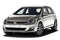 Дефлектор на капот (мухобойки) Volkswagen Golf VII 2012 г. евро крепеж