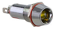 Сигнальная арматура лампа индикатор напряжения AD22C-10 желтая 220V AC A0140030122 A0140030122