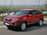 Дефлектор на капот (мухобойки) Kia Sorento 2009-2012 г.