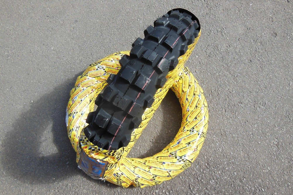 Покришка 90/100-14 Deli SB-111 X-Cross Pro