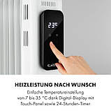 Масляний радіатор Thermaxx Elevate Smart Klarstein Німеччина, фото 9