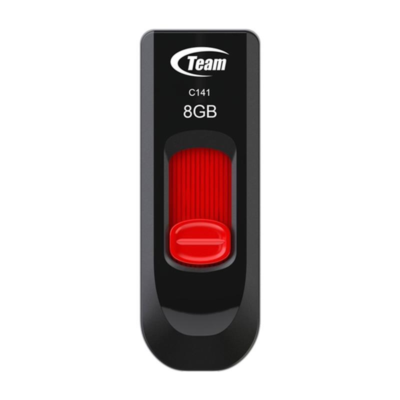 Флешнакопичувач USB 8GB Team C141 Red (TC1418GR01)