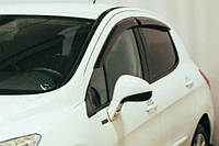Дефлекторы окон (ветровики) Peugeot 308 1 5d hatchback 2008-2013, ANV - Cobra Tuning, P10508