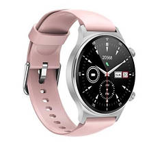 Smart Watch NK09, Смартгодинник, тонометр, крокомір, пульсометр pink, фото 3