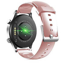Smart Watch NK09, Смартгодинник, тонометр, крокомір, пульсометр pink, фото 5