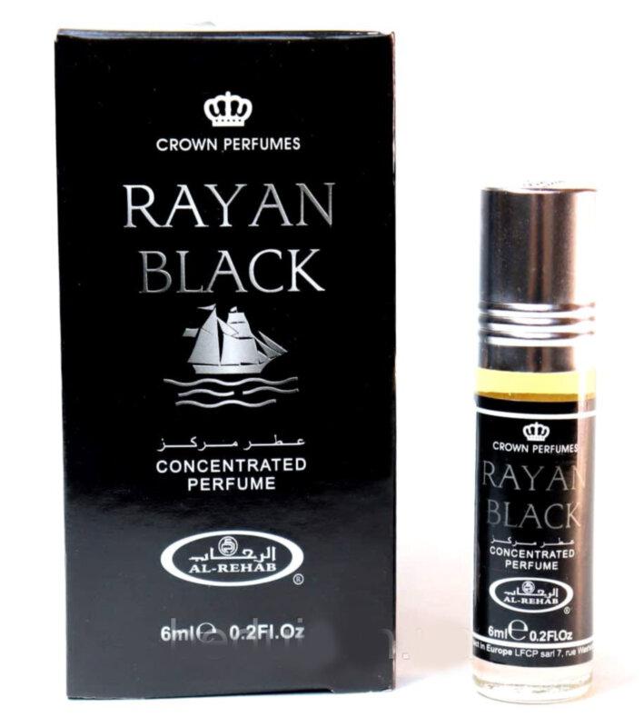 Масляные духи Rayan Black 6ml, фото 1