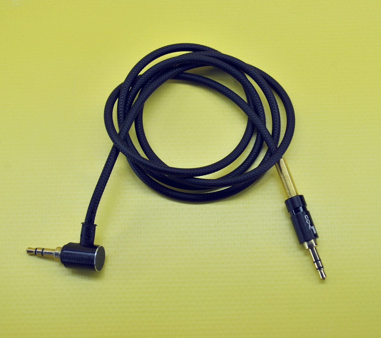 Аудіо кабель 3,5 mm/3,5 mm AUX 4you Gatino 1m чорний - НОВИНКА!!!
