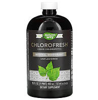 Рідкий хлорофіл Без добавок Nature's way Chlorofresh 480 мл