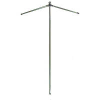 Кутова приміркова кабінка 200/100 см у магазин