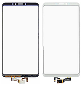 Тачскрин (сенсор) для Xiaomi Mi Max 3, білий