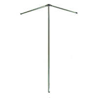 Приміркова кутова кабінка 200/100 см у магазин одягу