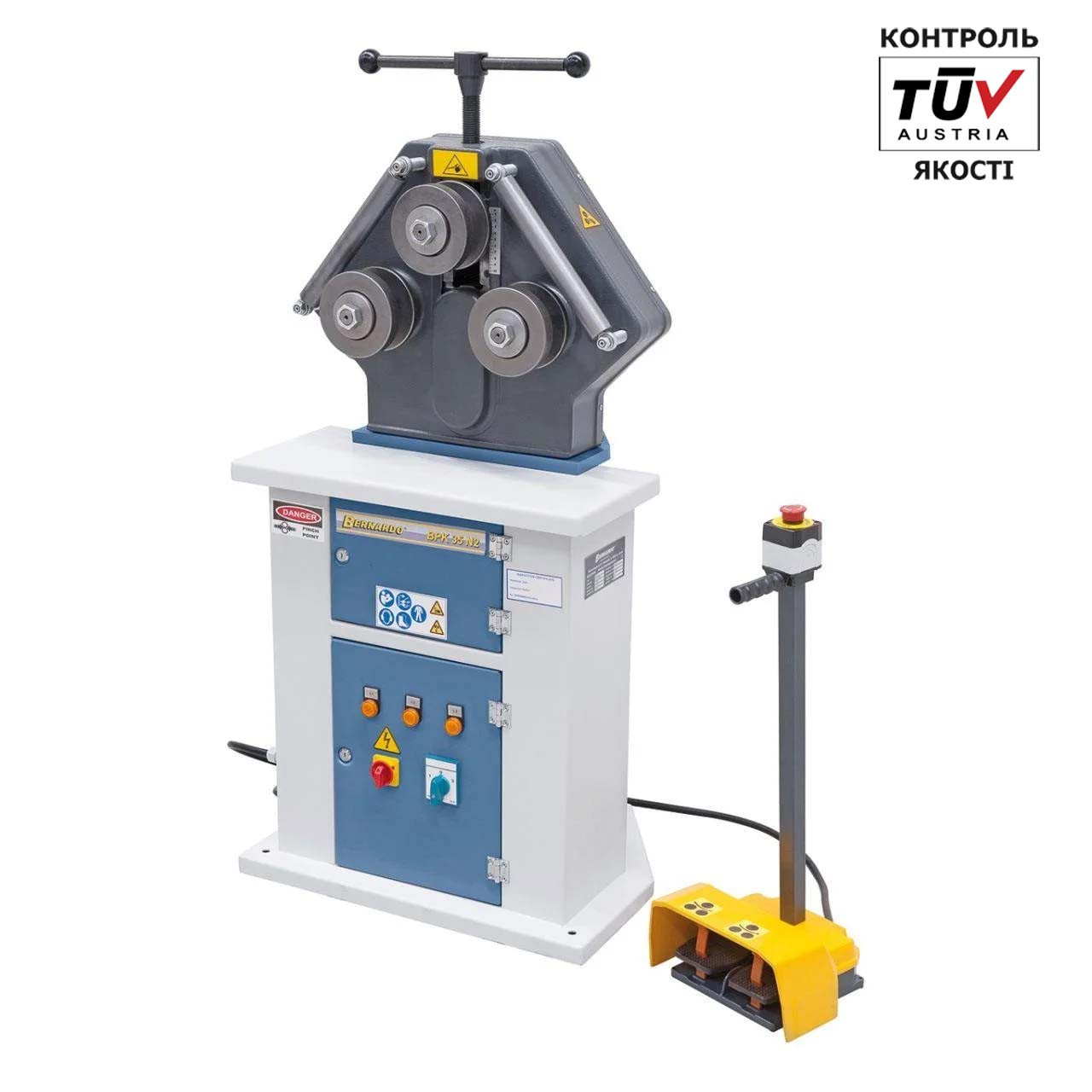 BPK 35 N2 ПРОФІЛЕГИБ ЕЛЕКТРОМЕХАНІЧНИЙ Bernardo |  Трубогиб для профільної труби електричної