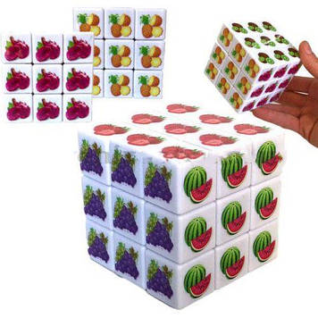 Кубик Рубіка "Фрукти" 3 х 3 х 3