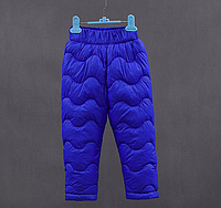 Синтепоновые штаны на мальчика 92 см штаны на синтепоне демисезон зима синие 1-2 года 92 см (арт.90)