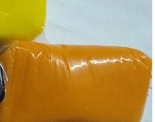 Мастика кондитерська  цукрова маса Оранжева 100 грам.