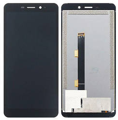 Дисплей для Ulefone Armor X3/Ulefone Armor X5, модуль (екран і сенсор), чорний, оригінал