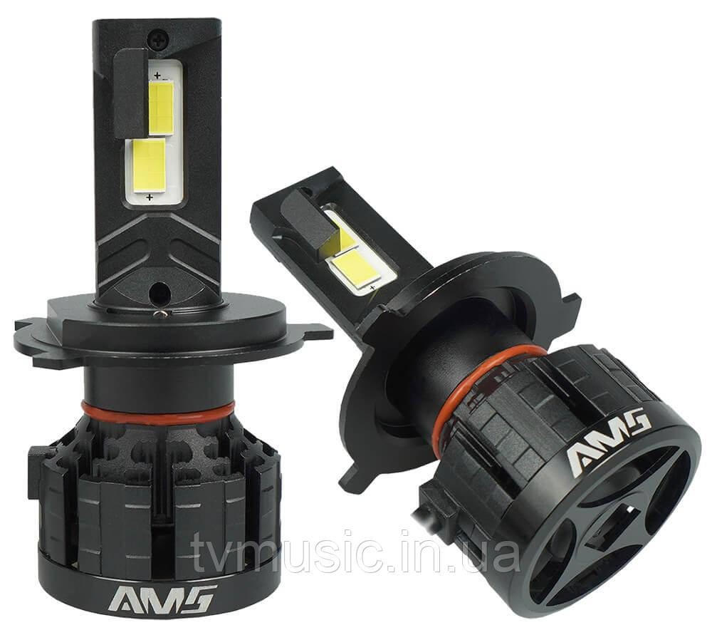 Світлодіодні LED-лампи AMS ULTIMATE POWER-F H4 H/L 5500 K CANBUS