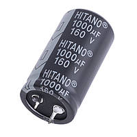 1000uF 160V ELP 25x45mm (ELP102M2CBA-Hitano) (электролитический конденсатор) Hitano