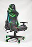 Крісло геймерське, комп'ютерне Avko Style AG70670 Green RGB підсвітка, фото 10