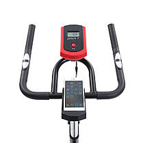 Велотренажер, Спінбайк FitToSky ES-7702 маховик 8кг, фото 3