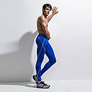 Спортивні штани Deenyt завужені синього кольору, фото 2