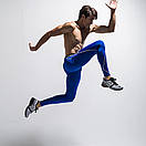 Спортивні штани Deenyt завужені синього кольору, фото 5