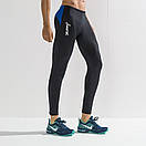 Чоловічі спортивні штани Deenyt вузького крою чорні, фото 6