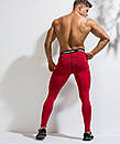 Спортивні штани для хлопців Deenyt червоного кольору, фото 2