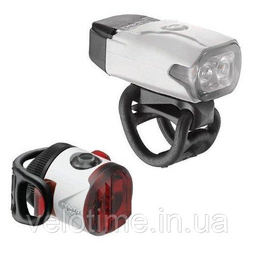 Комплект світла Lezyne LED KTV DRIVE / FEMTO USB PAIR (чорний )