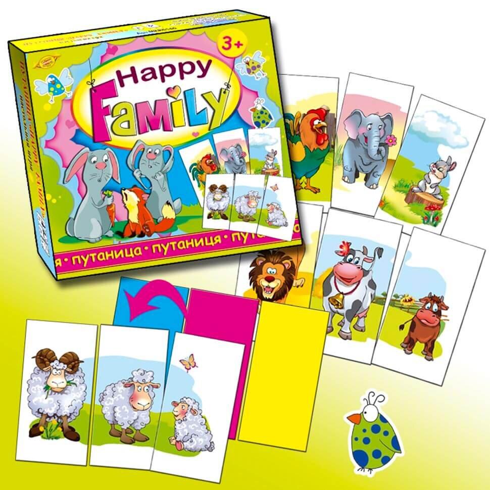 Гра настільна Путаниця Happy Family Талант арт. МКБ0140, фото 1