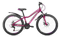Велосипед жіночий спортивний 26 Intenzo Terra 13 Lady бузковий