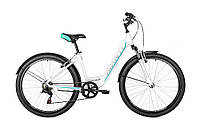 Велосипед женский 26 Avanti Blanco 16 Lady 6 spd. бело-бирюзовый
