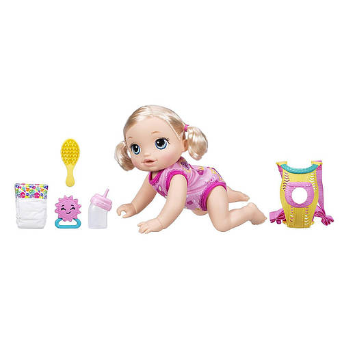 Купить Baby Alive Интерактивная кукла Ползающий пупс Baby Go Bye Bye ...