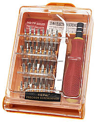 Набір викруток для мобільних телефонів/Jialong" 1166/6032 з пінцетом, 30 насадок.