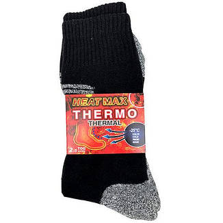 Термошкарпетки зимові HEAT MAX теплі вовняні полювання риболовля туризм військові шкарпетки 39-45, фото 2