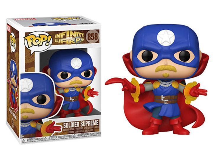 Фігурка Фанко Поп Найбільший Солдат Funko Pop Infinity Wars Нескінченні війни Soldier Supreme 10см FP M 858