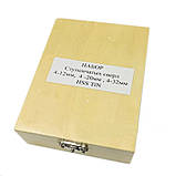 Набір свердел ступінчастих 3 шт (4-12мм, 4-20мм, 4-32мм) HSS TIN, дерев'яна коробка (IS), фото 2
