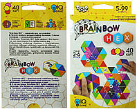 Настольная игра "Brainbow HEX" малая карточная Danko Toys