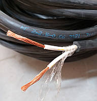 Мідний гнучкий кабель в гумі КГ 2х 2.5 повноцінний переріз