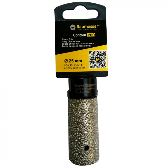 Алмазне свердло Baumesser GF-V 25x50xM14 Contour Pro