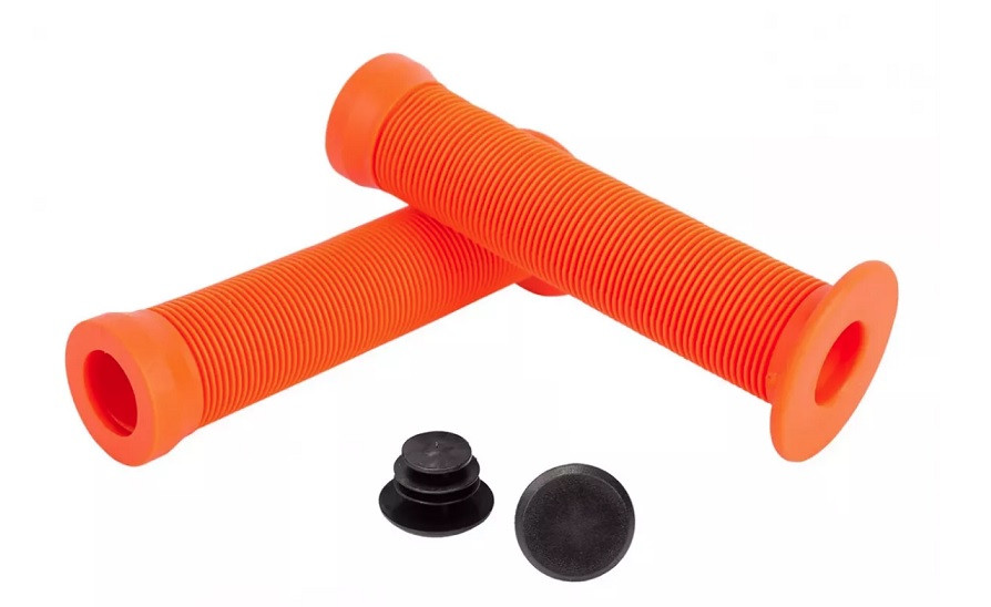 Гріпсы Green Cycle GGR-254 145mm помаранч, BMX