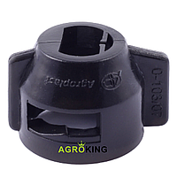 Ковпак форсунки RAU чорний Agroplast 0-103/07 Агропласт