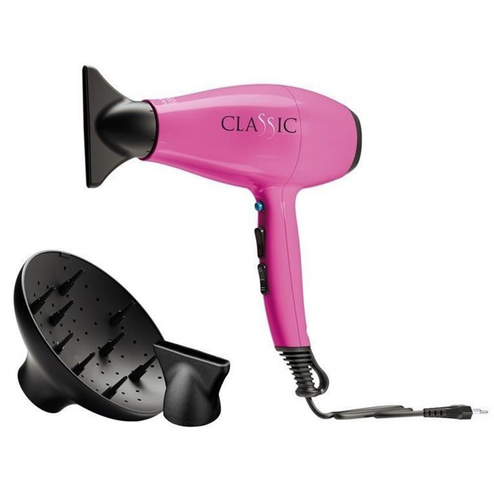 Фен GA.MA CLASSIC FUCHSIA 2200 W+Дифузор
