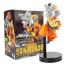 Аніме фігурка Dragon Ball Son Goku на підставці. Ігрова фігурка Драгонбол Сон Гоку 21.5 см. Фігурка Какаротто