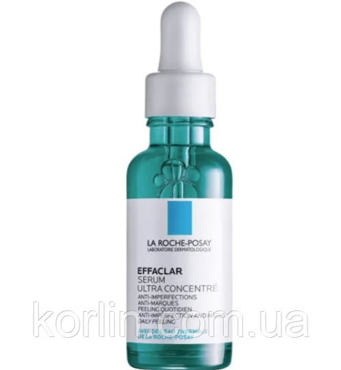 Ультраконцентрована сироватка для обличчя з комплексом трьох кислот La Roche Posay Effaclar Serum
