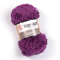 Yarnart Mink №338 сливовый
