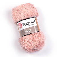 Yarnart Mink №341 розовая-пудра